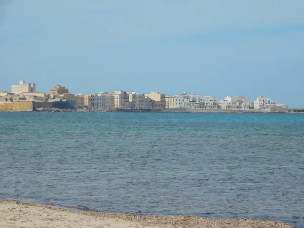 Marsala Sicilya Talya Mayıs 2017 Marsala Sahili Manzarası — Stok fotoğraf