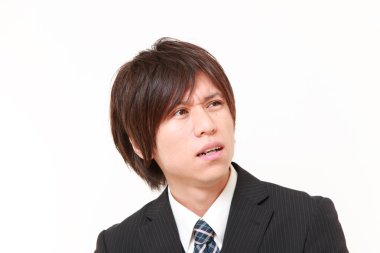 Genç Japon işadamı hakkında bir şey endişelendiriyor