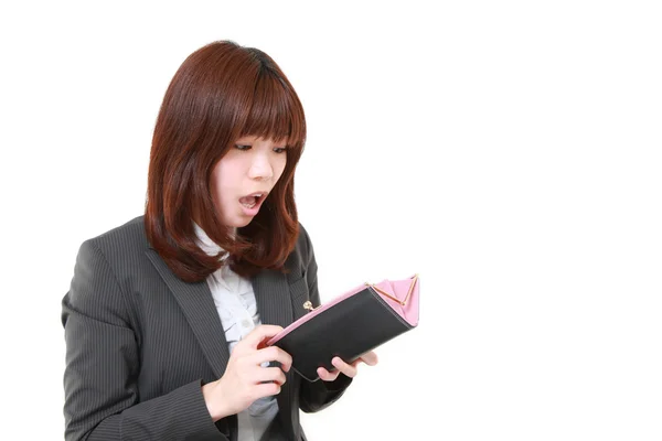 Dålig japanska affärskvinna — Stockfoto