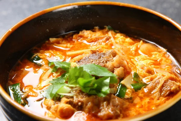 Sopa quente coreana — Fotografia de Stock