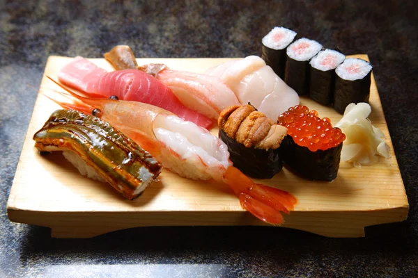 Bliska strzał Sushi — Zdjęcie stockowe