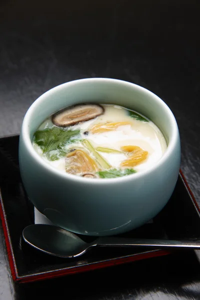 Japon cuisene Chawan Mushi — Stok fotoğraf