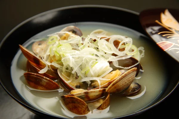 Soupe de crustacés de style japonais — Photo