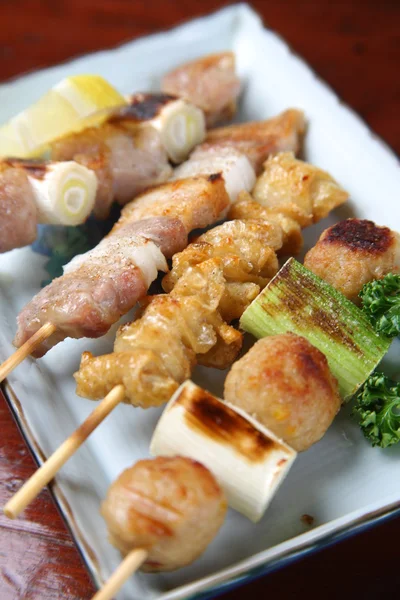 チキンバーベキュー｜YAKITORI — ストック写真