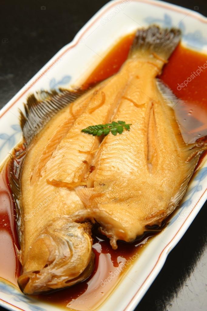 Boiled and seasoned Flounder Stock Photo by ©deeblue 111487570