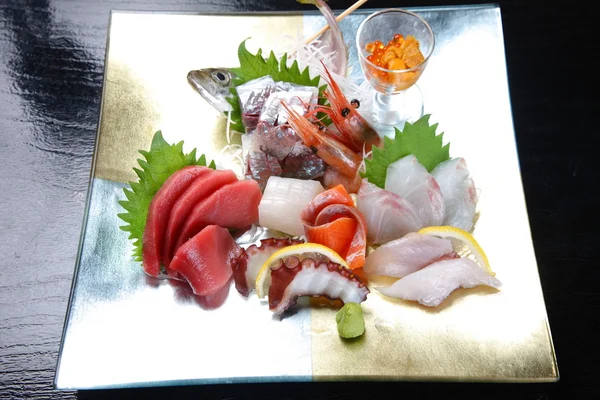 Verse Sashimi plaat — Stockfoto