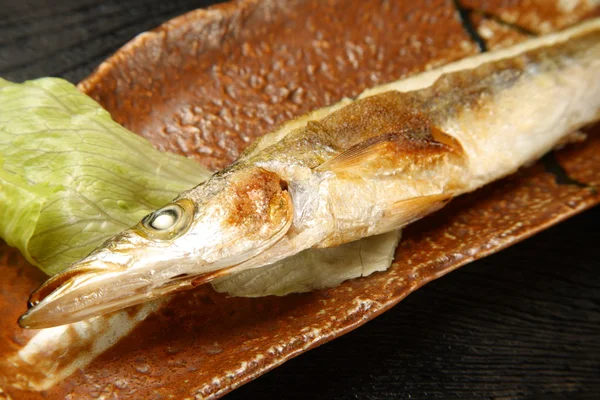 Japanese Roasted barracuda — Stock Photo, Image