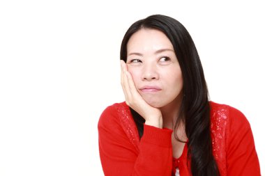 Japon kadın diş ağrısı muzdarip