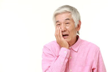 diş ağrısı üst düzey Japon adam uğrar