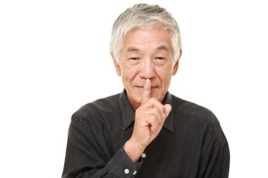 üst düzey Japon whith sessizlik jestleri dostum