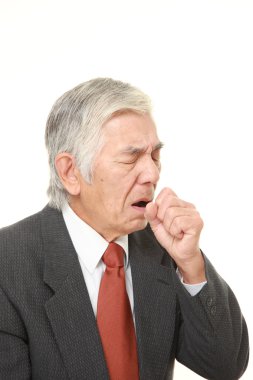 üst düzey Japon işadamı öksürük