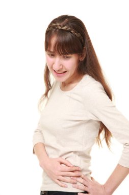 genç kadın bel ağrısı muzdarip