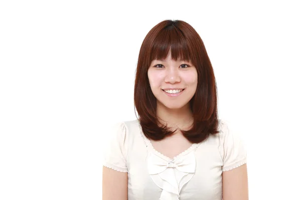 Giapponese donna sorride — Foto Stock