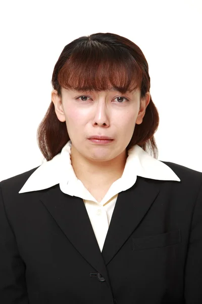 Retrato de mujer de negocios triste —  Fotos de Stock