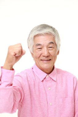 zafer poz üst düzey Japon adam