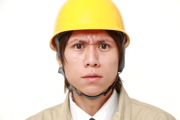 Obrero de la construcción enojado —  Fotos de Stock