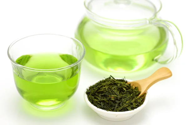 Ice green tea — стоковое фото