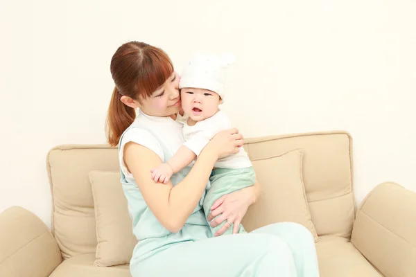 Maman et bébé — Photo