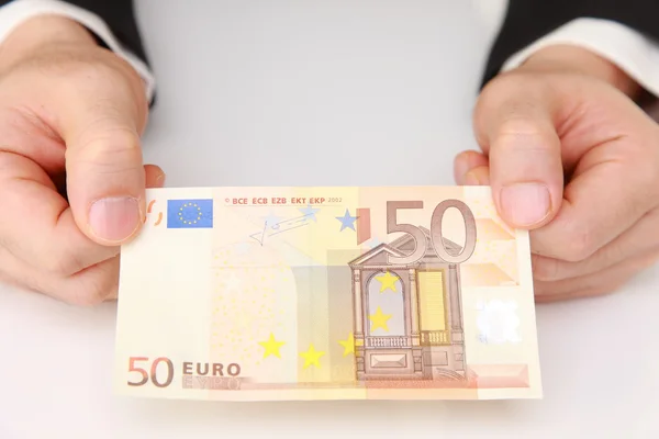 50 Euro Bill — Stock Photo, Image