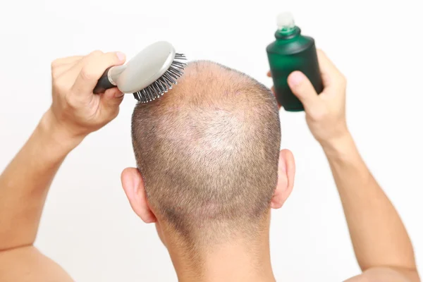 Restaurador de cabelo — Fotografia de Stock