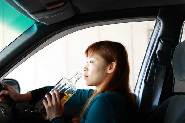 Drunken driving — Stock Photo, Image