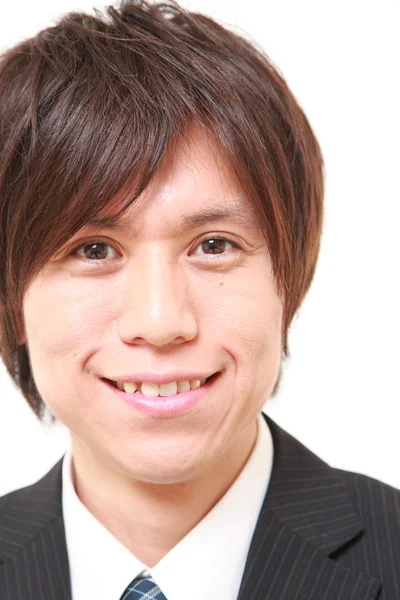 Японського бізнесмена посмішок — стокове фото