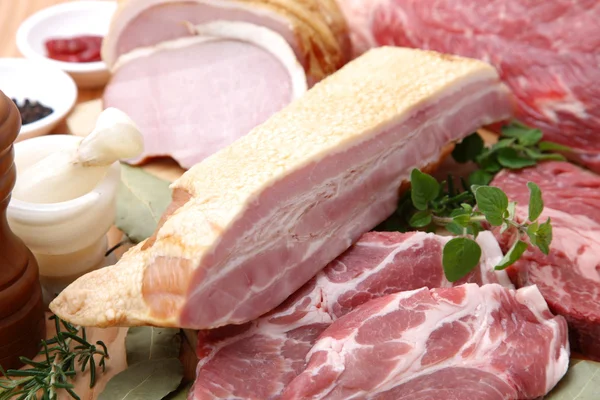 Varias carnes frescas —  Fotos de Stock