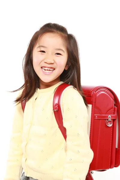 Japans School meisje Smiles — Stockfoto