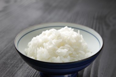 Japon pirinç haşlanmış