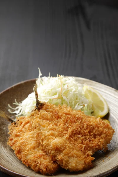 Pesce fritto in stile giapponese — Foto Stock