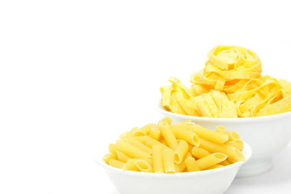 Penne and  Fettuccine — Stock Photo, Image
