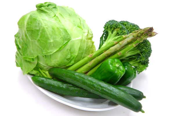 Groene groenten — Stockfoto