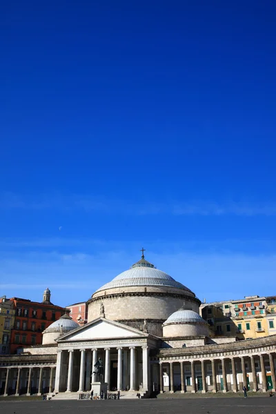 Church of San Francesco di Paola of Piazza del Plebiscito — Stock Photo, Image