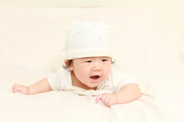 Baby in een goed humeur — Stockfoto