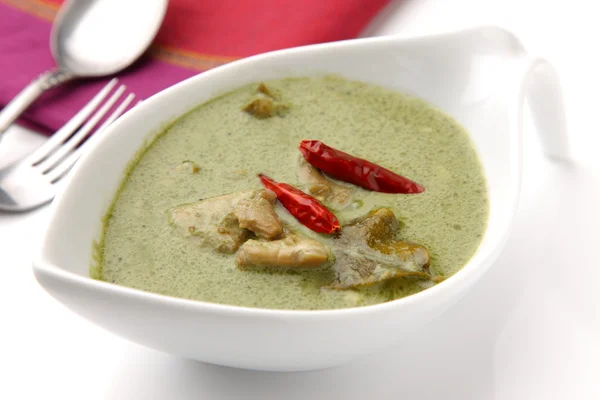 Thai green curry — Stock Photo, Image