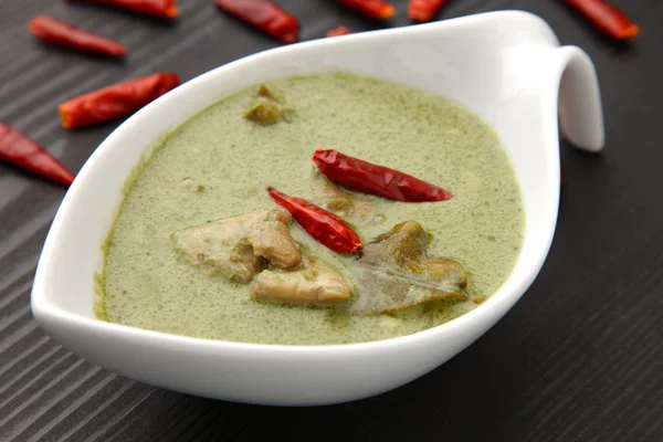 Thai green curry — Stock Photo, Image