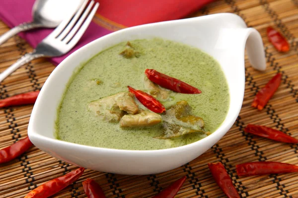 Thai green curry — Stock Photo, Image