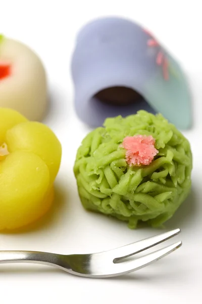 Traditional Japanese sweets — Stock Photo, Image