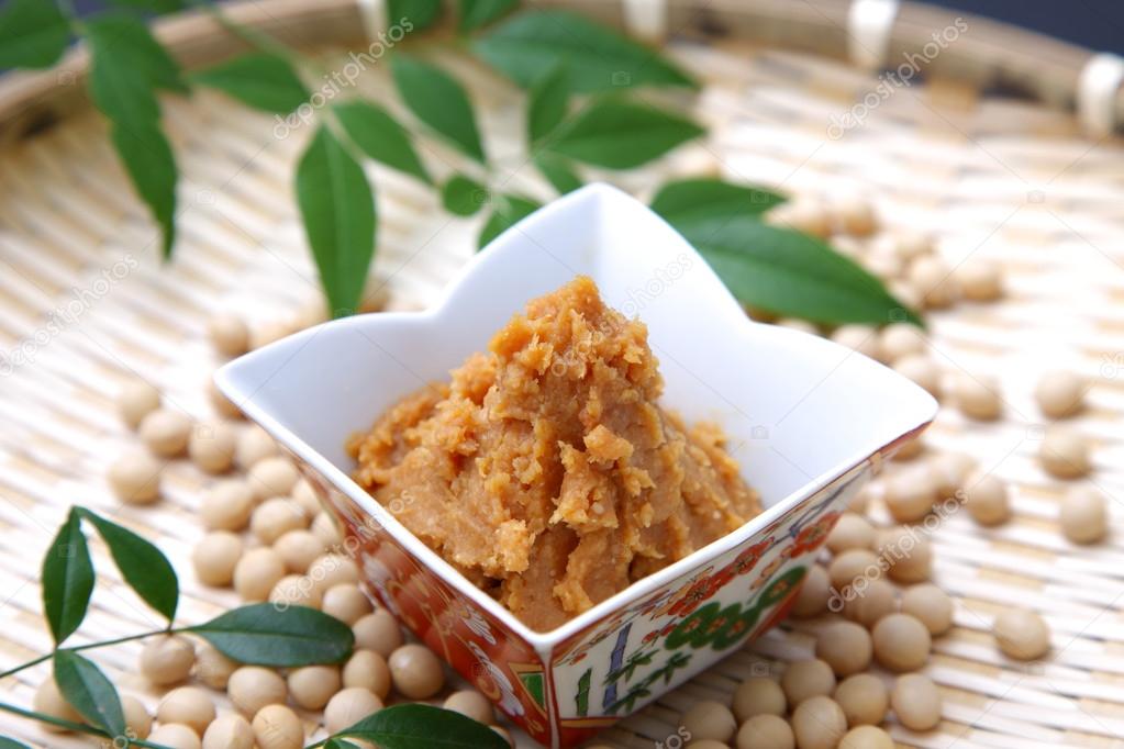 Soybean paste MISO and soybeans
