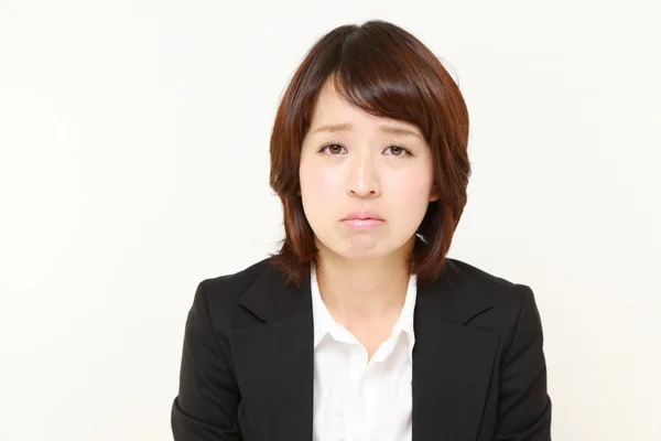 Sad businesswoman — Stock Photo, Image