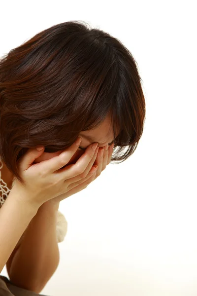 Depressed woman — Stock Photo, Image