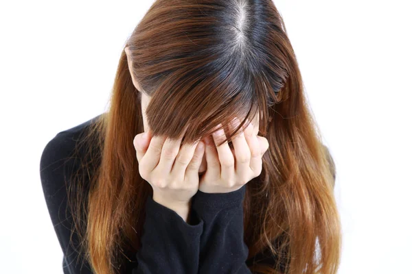 Depressed woman — Stock Photo, Image