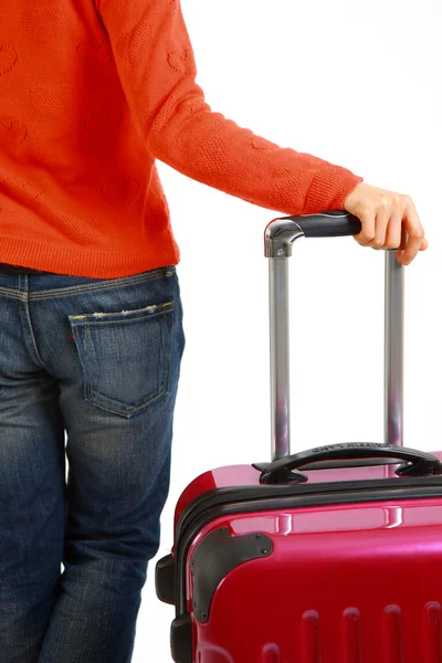 Woman going on vacations — Stock Photo, Image