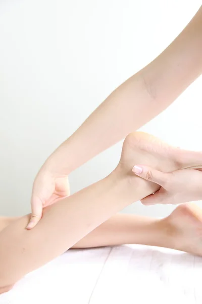 Leg massage — Stock Photo, Image