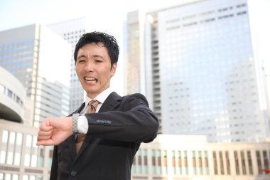 Çok meşgul işadamı