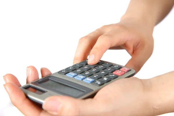 Electronic calculator — Stock Photo, Image