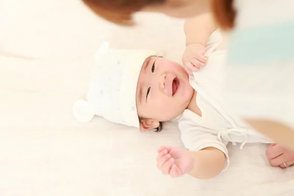 Baby in een goed humeur — Stockfoto