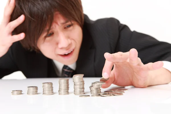 Financial collapse Stock Photo