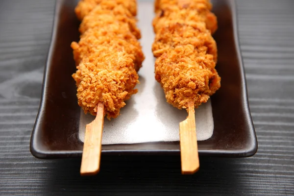 Japanese style pork cutlet — Stock Photo, Image