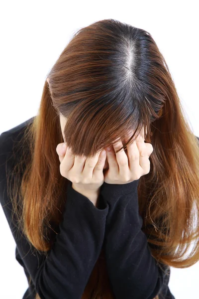 Depressed woman — Stock Photo, Image